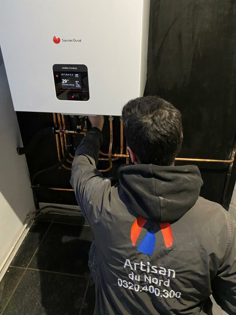 Entretien chaudière. Efficace et pas chers, Artisan du Nord est le chauffagiste préféré à Lille